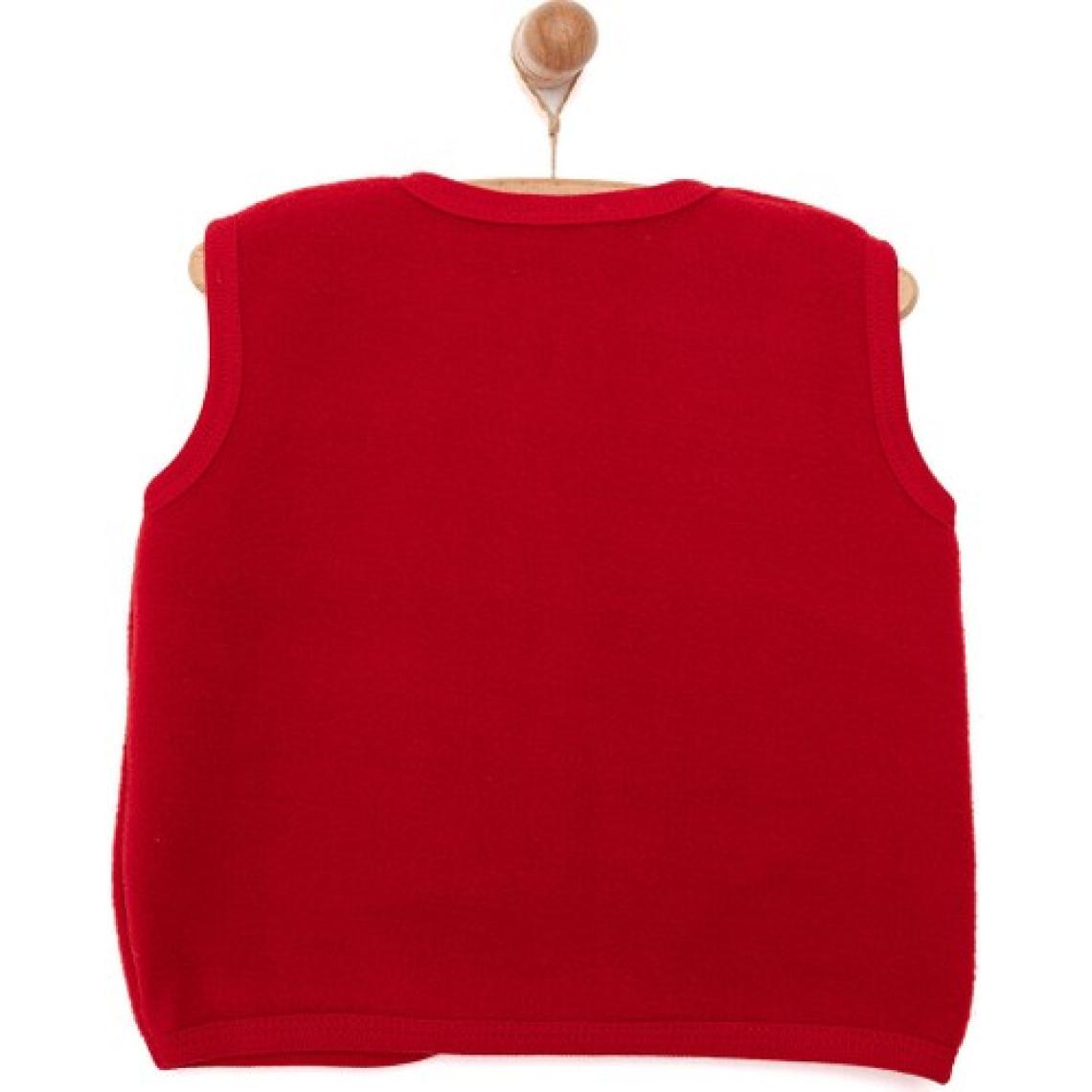 Hellobaby Kız Bebek Basic Yelek Polar Gül Kurusu