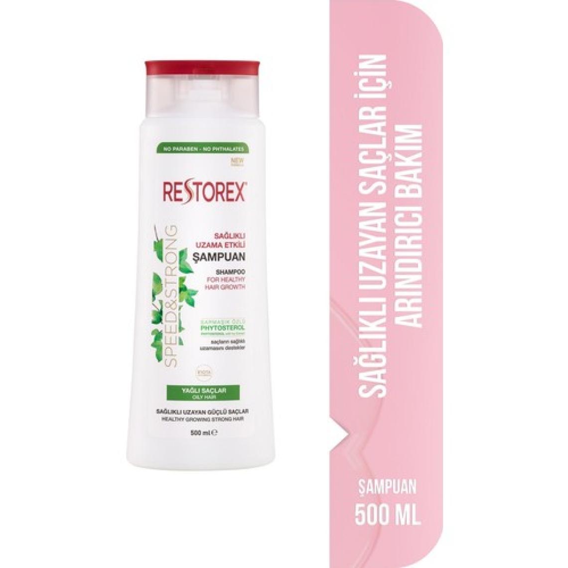 Restorex Yağlı Saçlar Için Bakım Şampuanı 500 ml