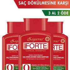 Zigavus Forte Ultra Clinical Kuru Saçlar için Şampuan 300 ml - 3 Al 2 Öde