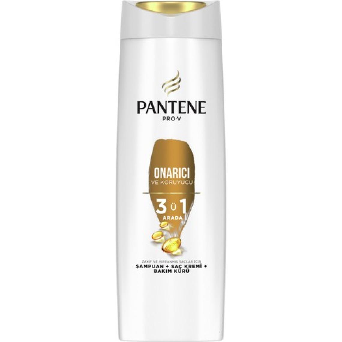 Pantene Pro-V Onarıcı Ve Koruyucu Bakım 3'Ü 1 Arada Şampuan; Yıpranmış Saçlar Için; 400ml