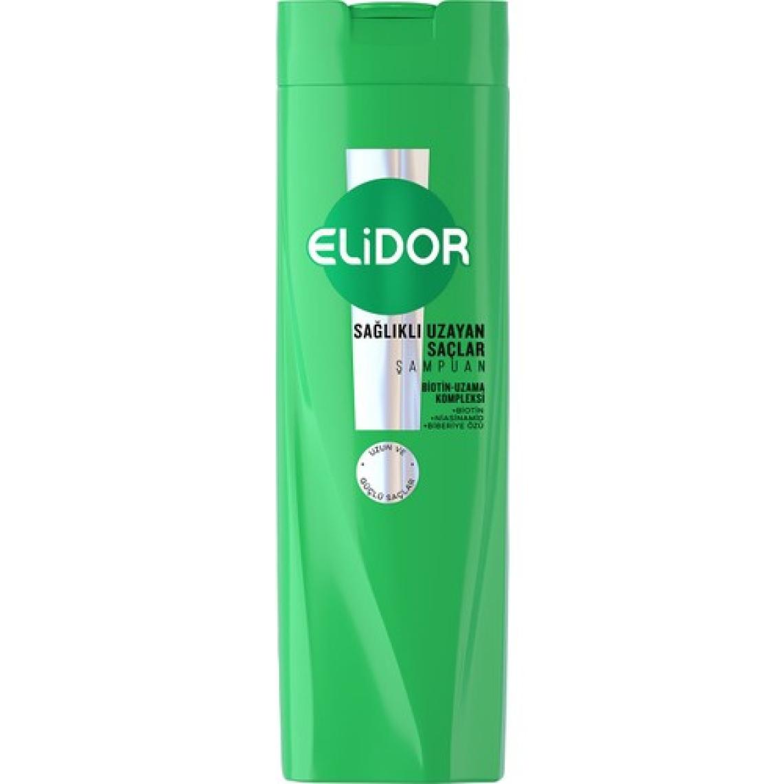 Elidor Superblend Saç Bakım Şampuanı Sağlıklı Uzayan Saçlar Biotin Argan Yağı Arjinin 400 ml