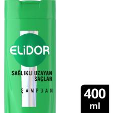 Elidor Superblend Saç Bakım Şampuanı Sağlıklı Uzayan Saçlar Biotin Argan Yağı Arjinin 400 ml