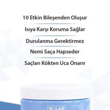 W-Lab Kozmetik Şampuan Ve Saç Bakım Yağı Set