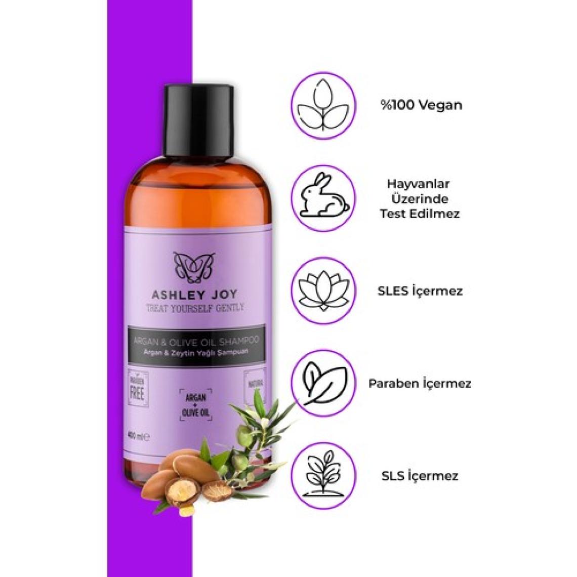 Ashley Joy Argan & Zeytinyağlı Şampuan 400 ml