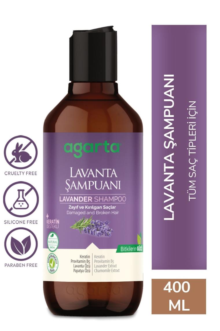 Doğal Lavanta Özlü Yağ Dengeleyici Şampuan 400 ml