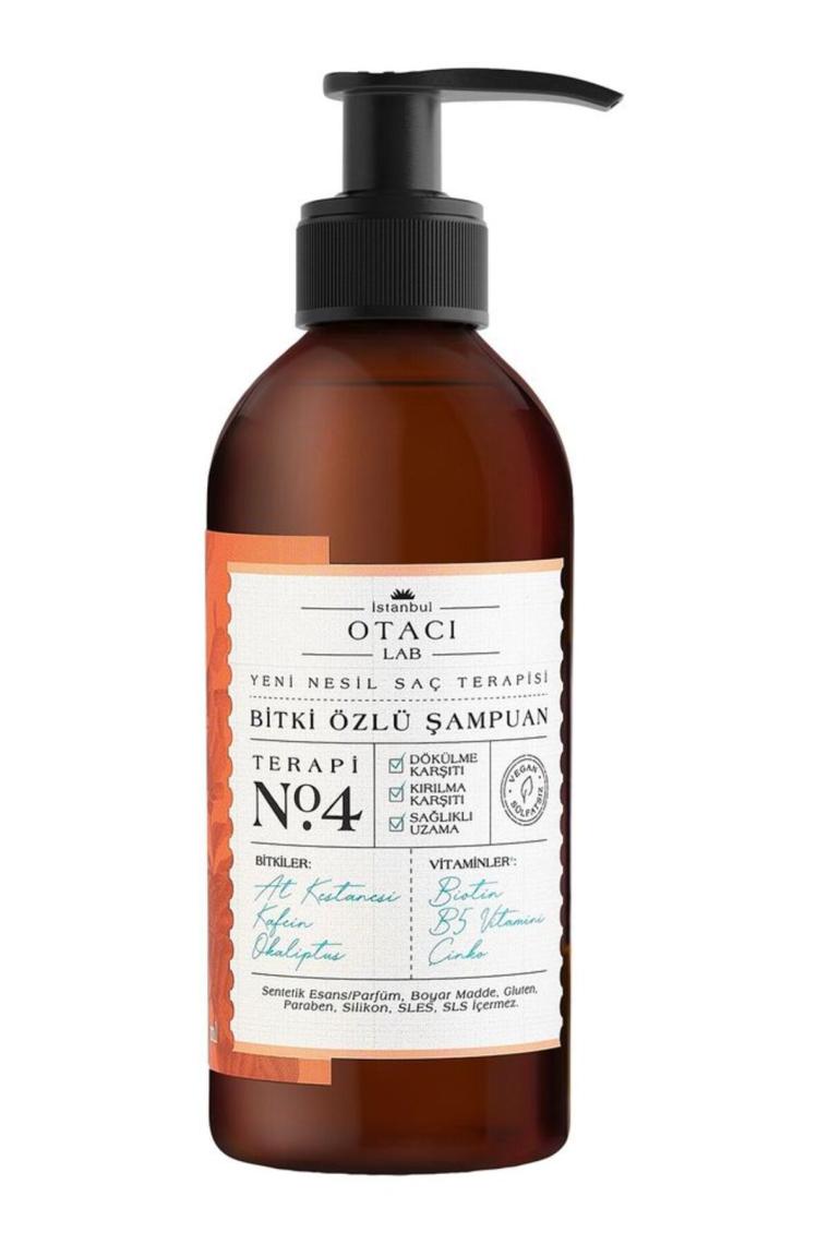 LAB Yeni Nesil Saç Terapisi Bitki Özlü Şampuan Terapi No:4