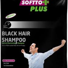 Softto Plus Siyahlaştırıcı Şampuan Tek Kullanımlık, Bitkisel Şampuan, 25 ml