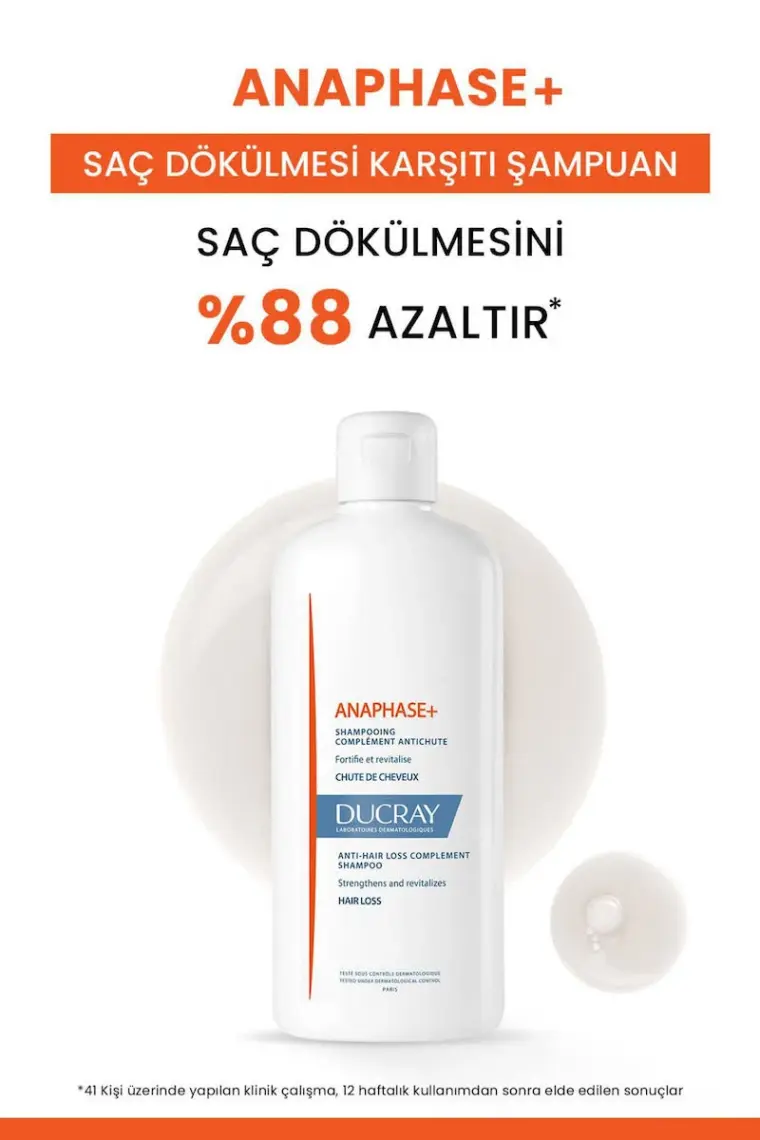 Ducray Anaphase+ Saç Dökülmesine Karşı Şampuan 400 ml