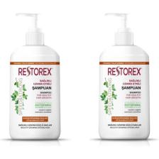Restorex Kuru - Yıpranmış Saçlar Için Şampuan 1000 ml x 2 Adet