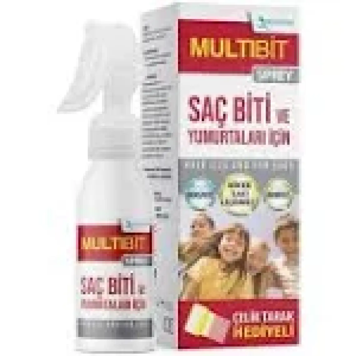 Multiplus Multibit Saç Sprey 100 ml - Çelik Tarak