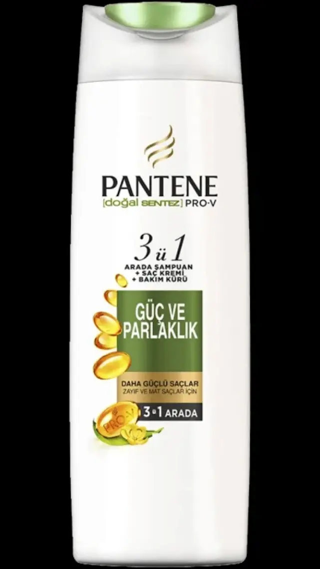 Pantene Pro-V Güç Ve Parlaklık 3'Ü 1 Arada Şampuan; 400ml