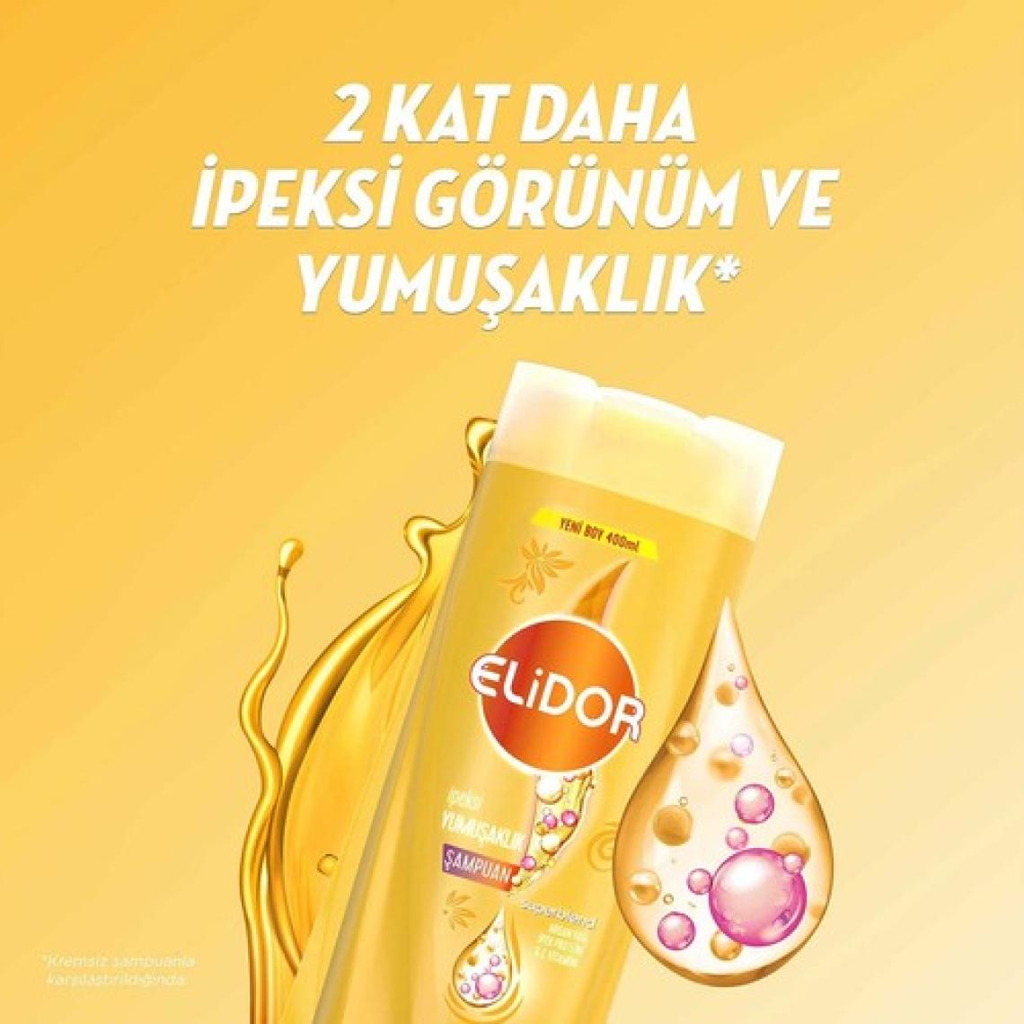 Elidor Superblend İpeksi Yumuşaklık Şampuan 400 ml