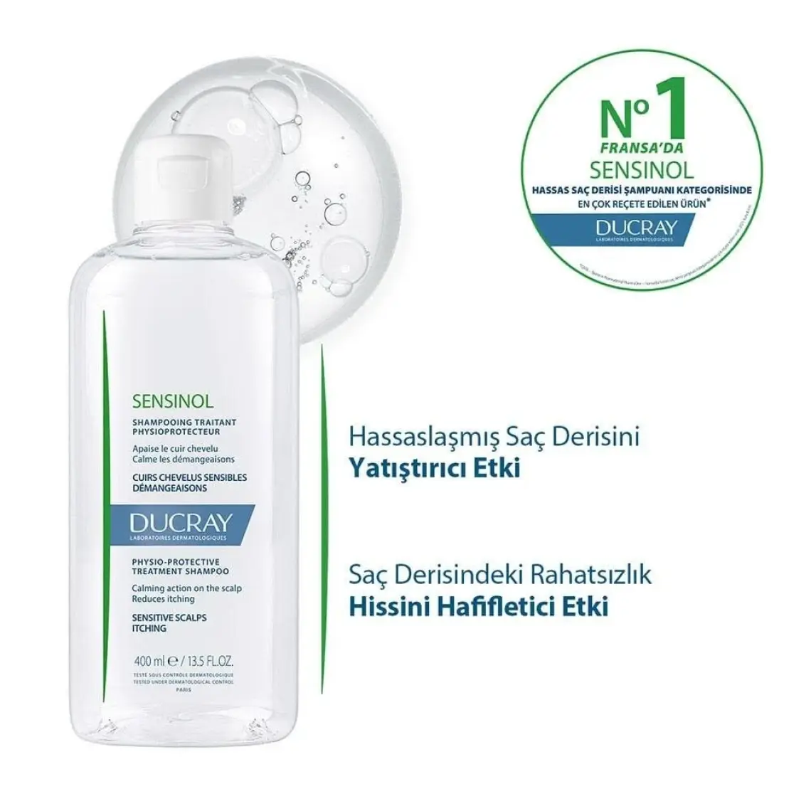 Ducray Sensinol Şampuanı 400ml