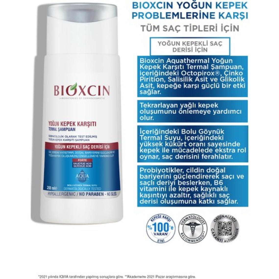Bioxcin Aqua Thermal Ds Şampuan 200 ml