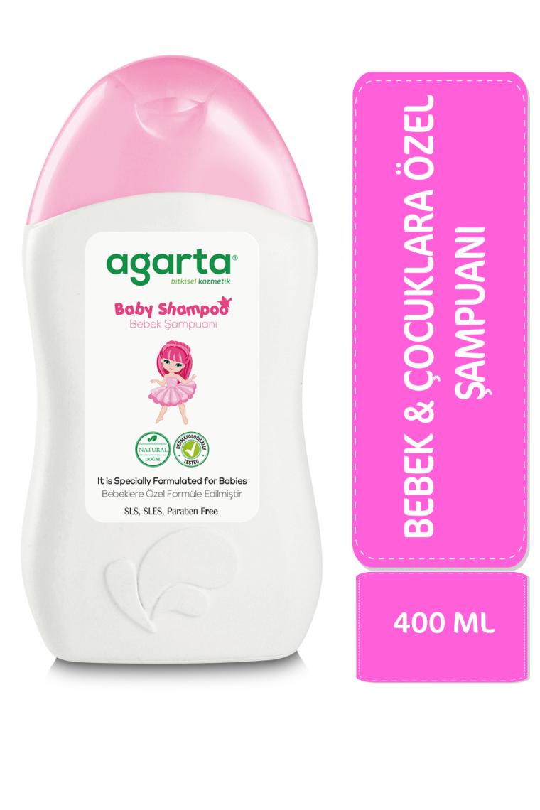 Doğal Bebek Kız Çocuklarına Özel Bakım Şampuanı 400 ml