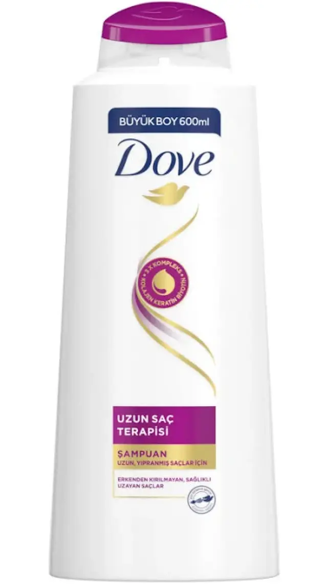 Dove Şampuan Uzun Saç Terapisi 600 ml