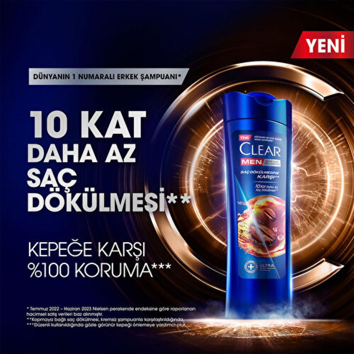 Clear Men Saç Dökülmesine Karşı Şampuan 350 ml