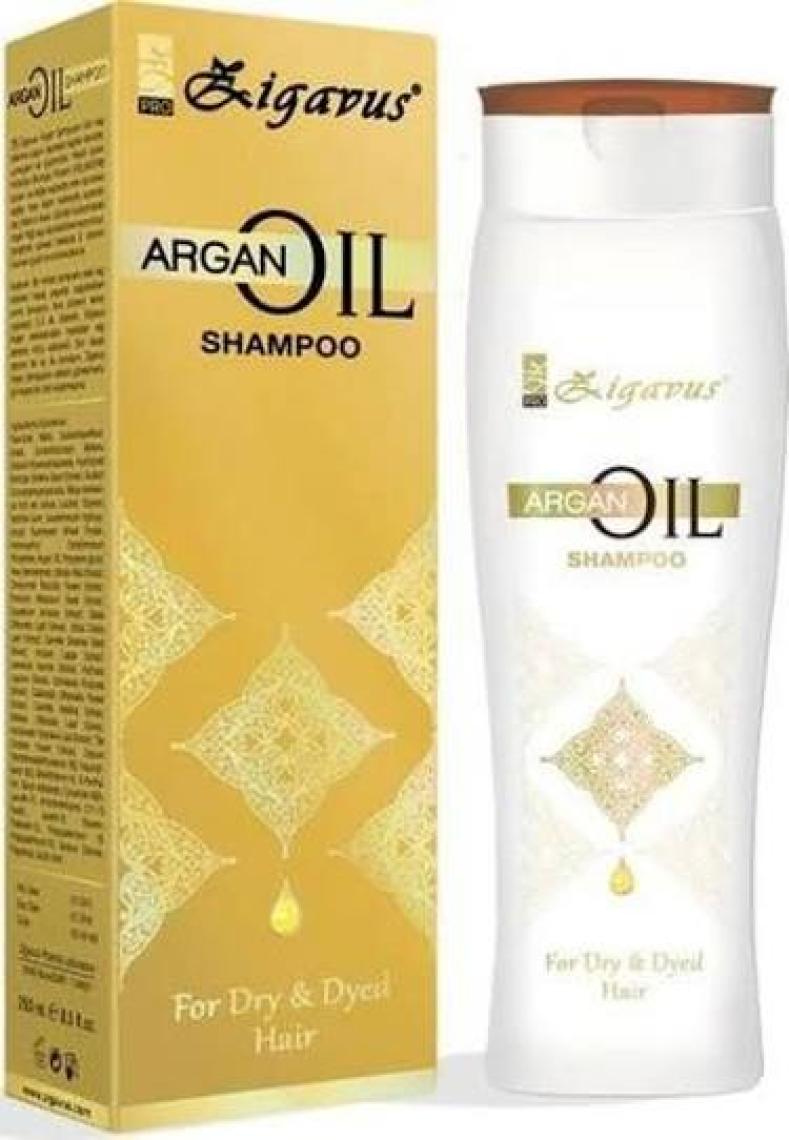 Zigavus Kuru, Boyalı ve Yıpranmış Saçlar İçin Argan Yağı Ekstraklı Şampuan 250ml
