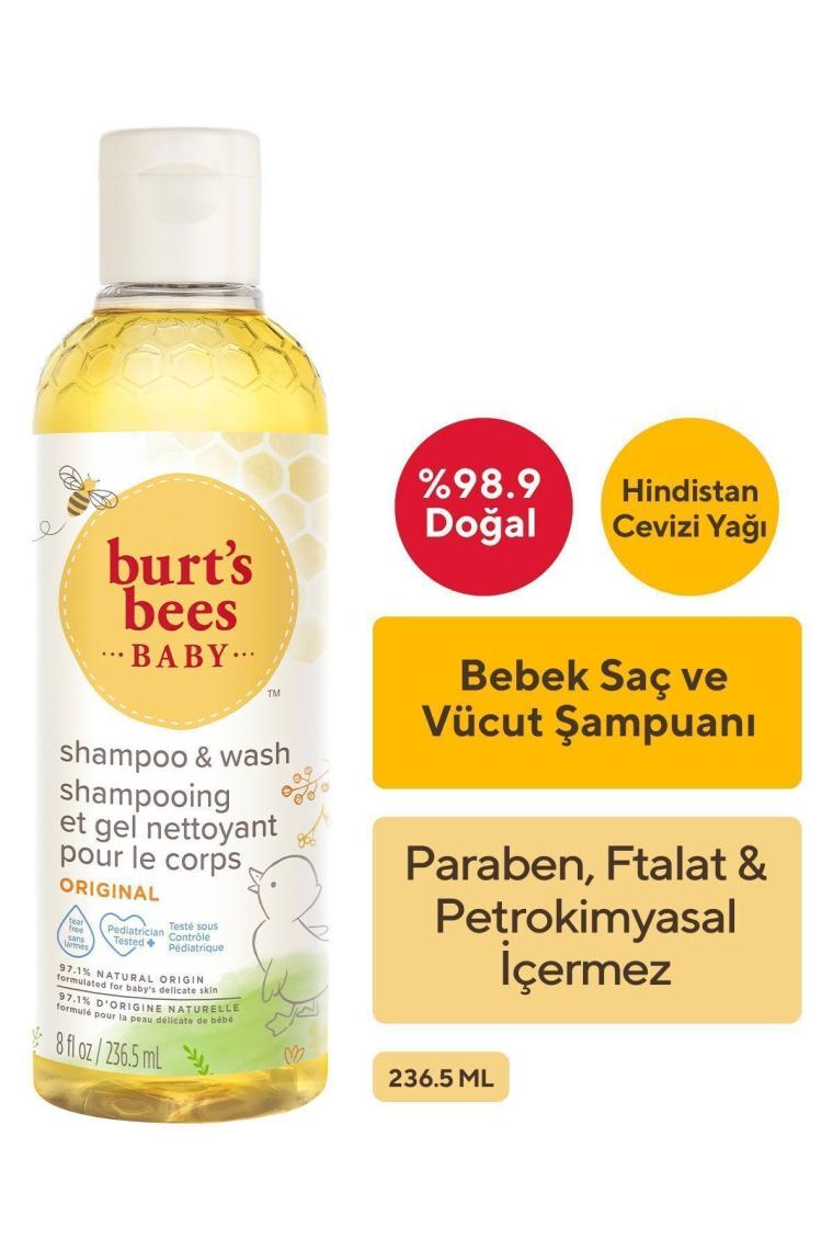 Bebek Saç Ve Vücut Şampuanı - Baby Bee Shampoo Body Wash 235 ml