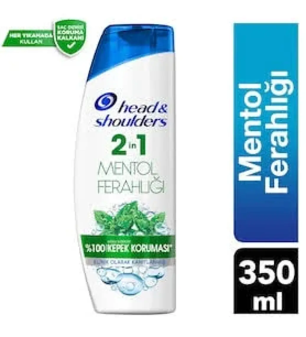 Head & Shoulders Mentol Ferahlığı 2si1 Arada Kepeğe Karşı Etkili Şampuan 330ML