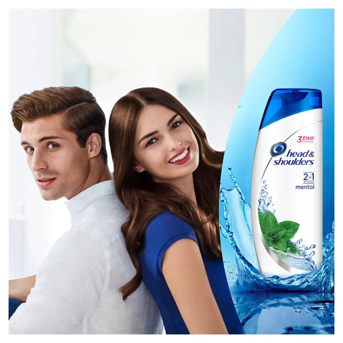 Head & Shoulders Mentol Ferahlığı 2si1 Arada Kepeğe Karşı Etkili Şampuan 330ML