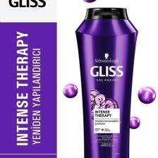 Gliss Intense Therapy Yeniden Yapılandırıcı Şampuan - Omega Plex ve Acai Üzümü ile 500 ml