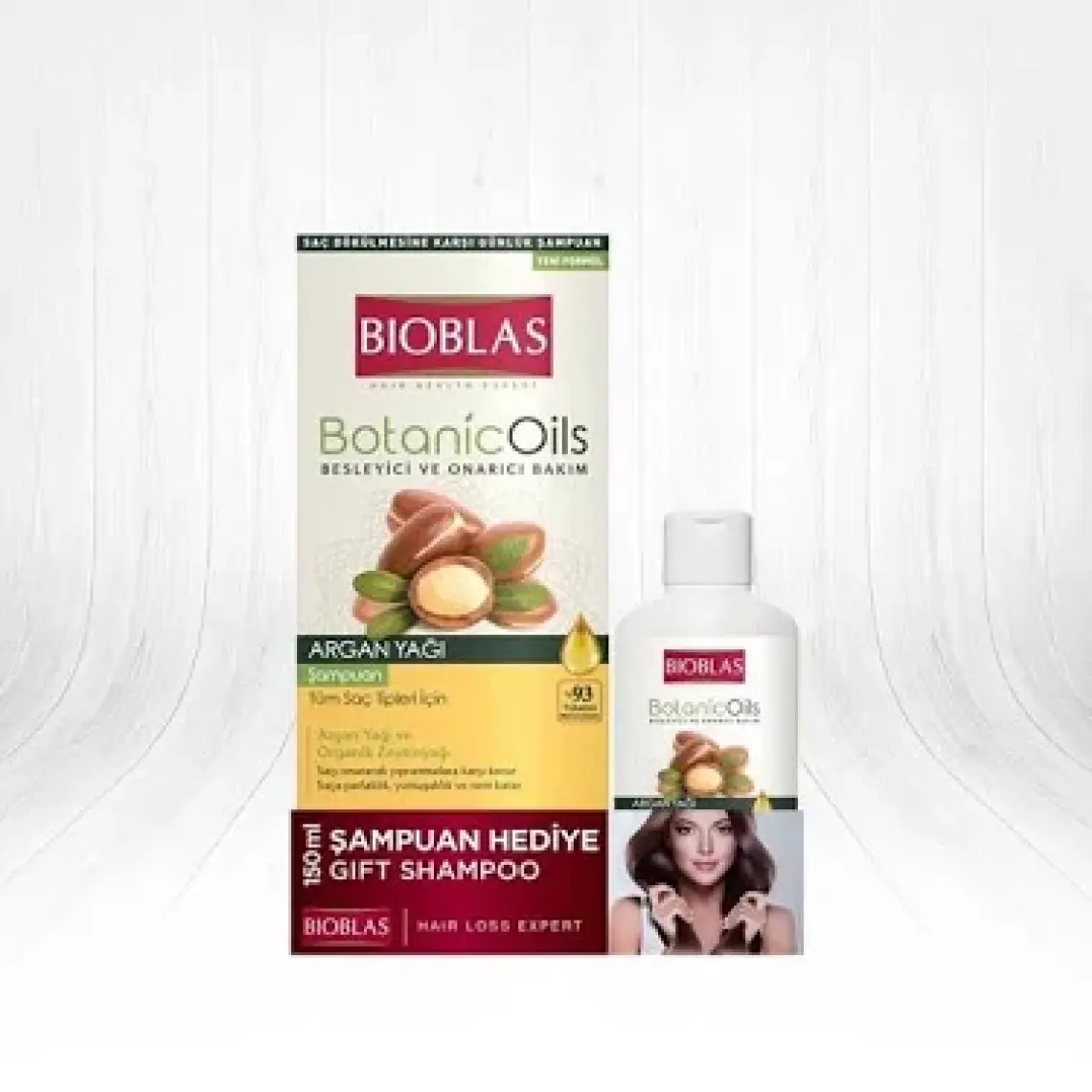 Bioblas Botanic Oils Argan Şampuan 360 ml + 150 ml