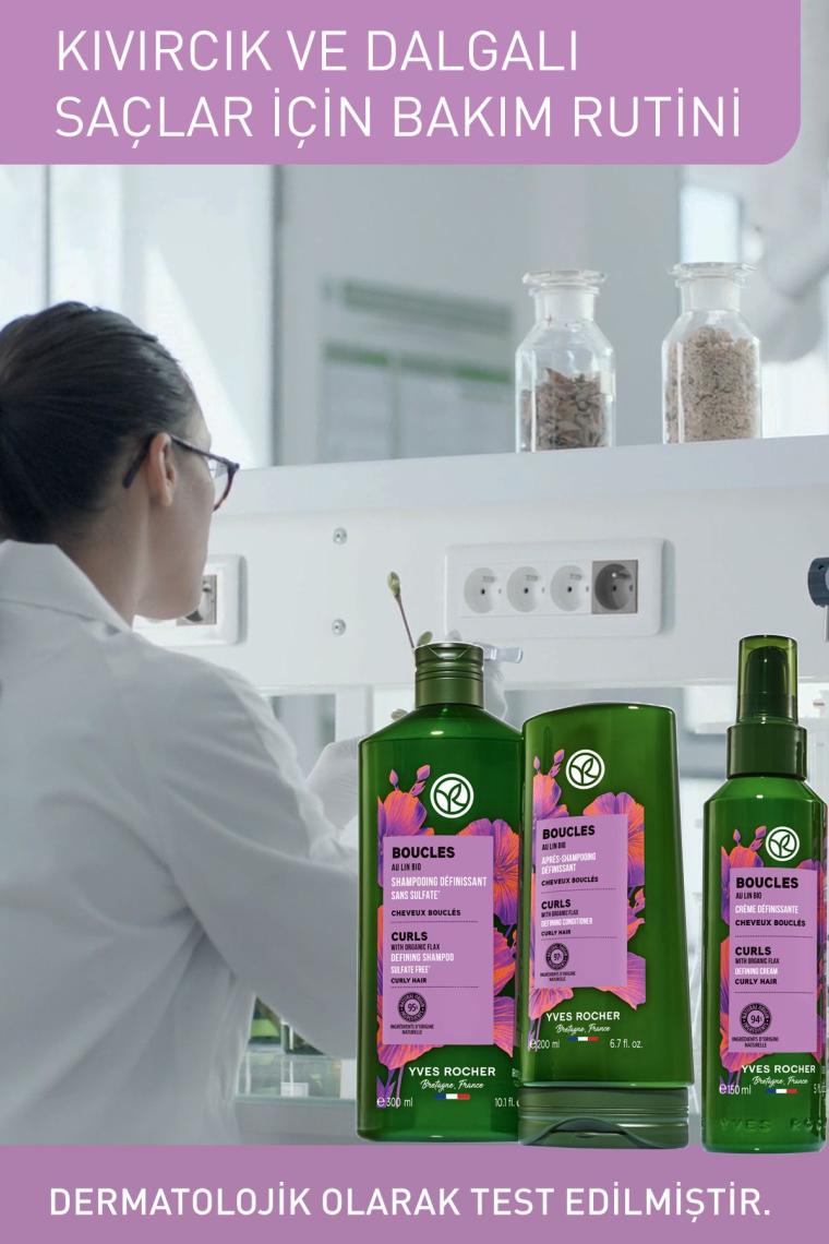 Kıvırcık ve Dalgalı Saçlar İçin (Boucle) Bukle Belirginleştirici Şampuan - Sülfatsız & Vegan-300 ml