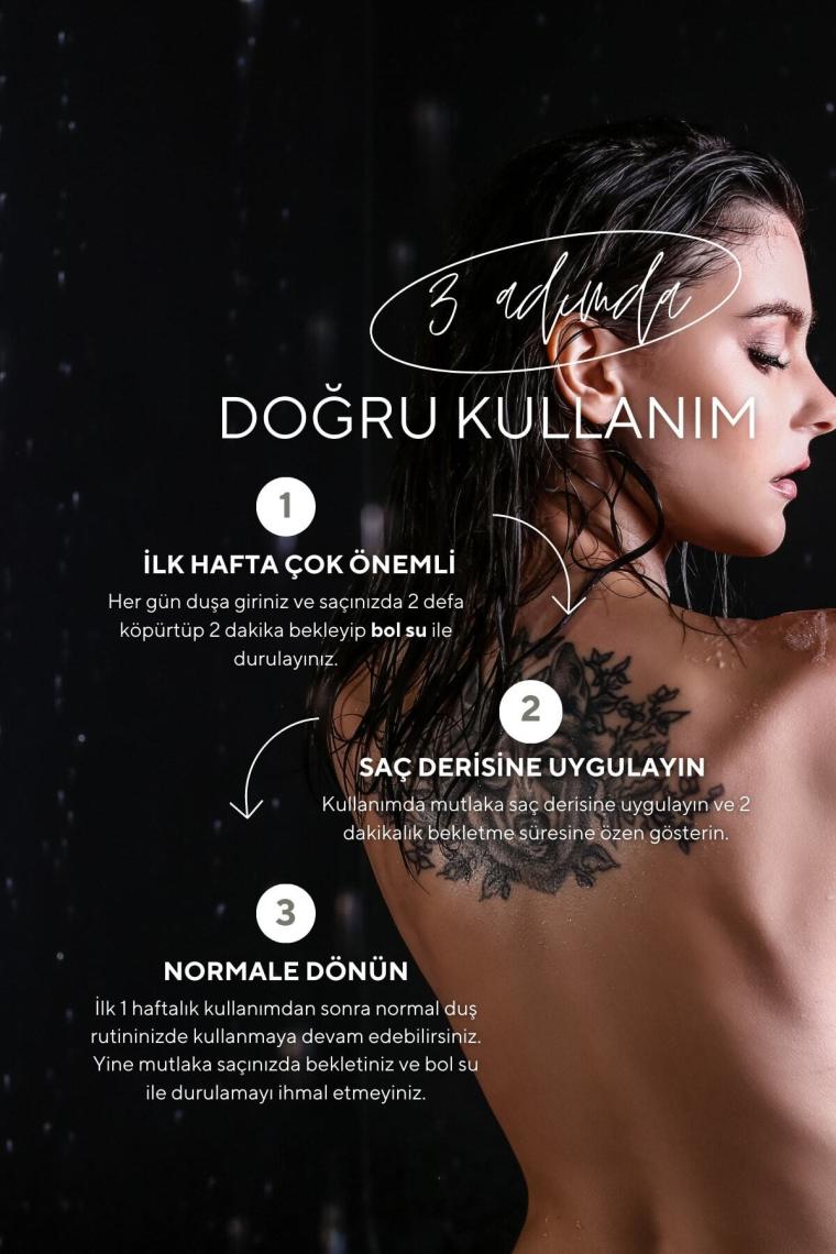Ql 6 Aktifli Saç Dökülmesine Karşı Şampuan Hızlı Saç Uzatan Tuzsuz Sülfatsız