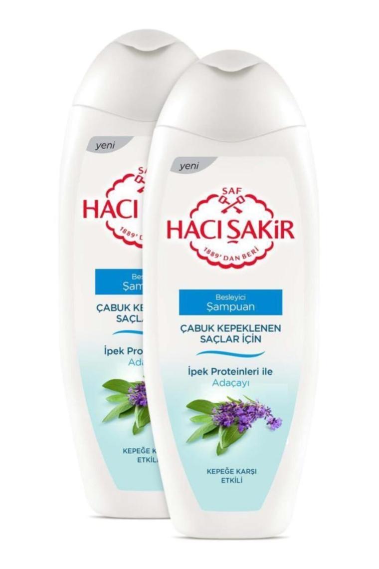 Çabuk Kepeklenen Saçlar için  Adaçayı Besleyici Şampuan 500 ml x2 Adet