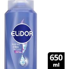 Elidor Superblend 2'si 1 Arada Sampuan ve Saç Bakım Kremi Kepeğe Karşı Etkili 650 ML