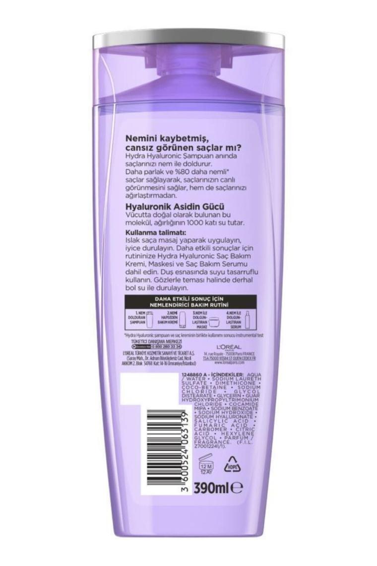 Hydra [hyaluronic] Nem Dolduran Şampuan 390ml