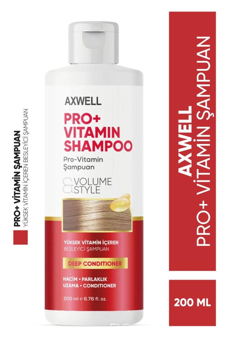 Axwell Volume Style Pro+ Vitamin Şampuan