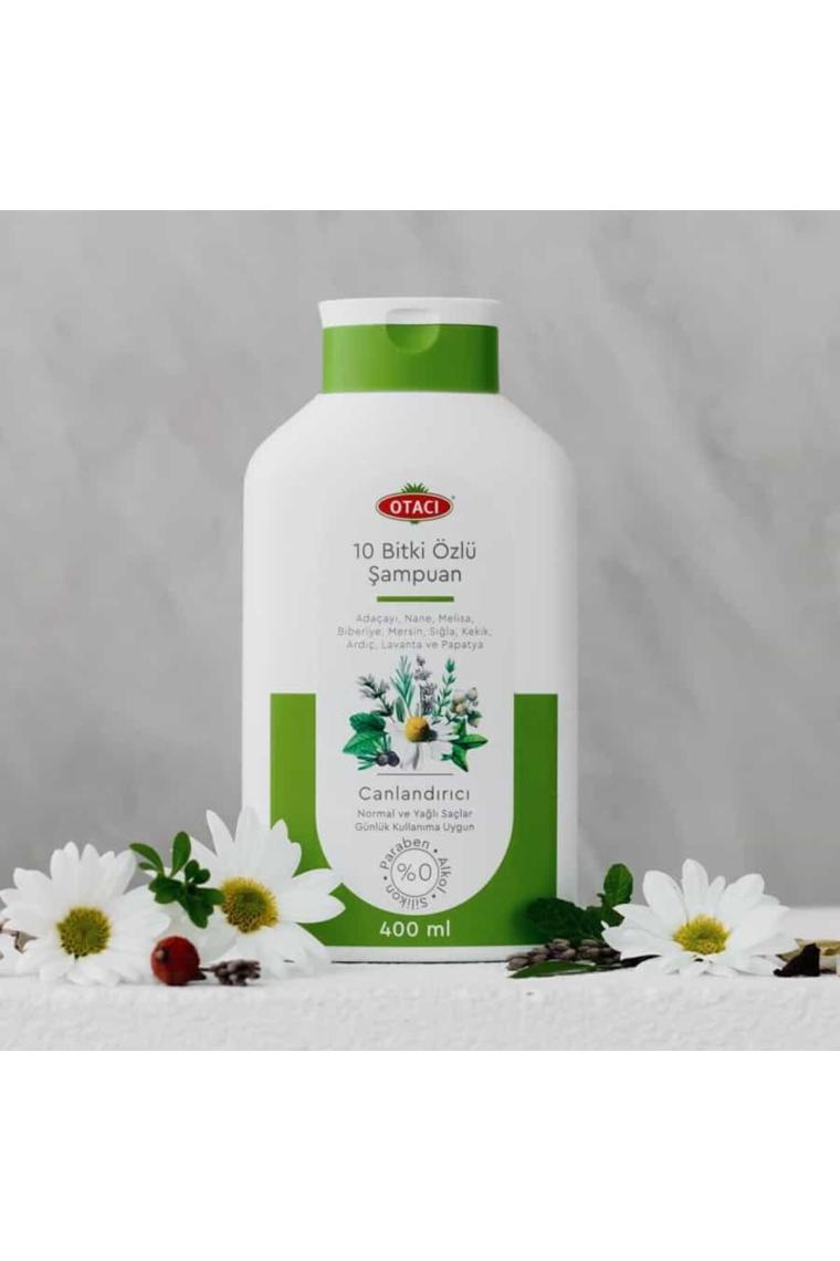 10 Bitki Özlü Canlandıcı Şampuan 400 ml