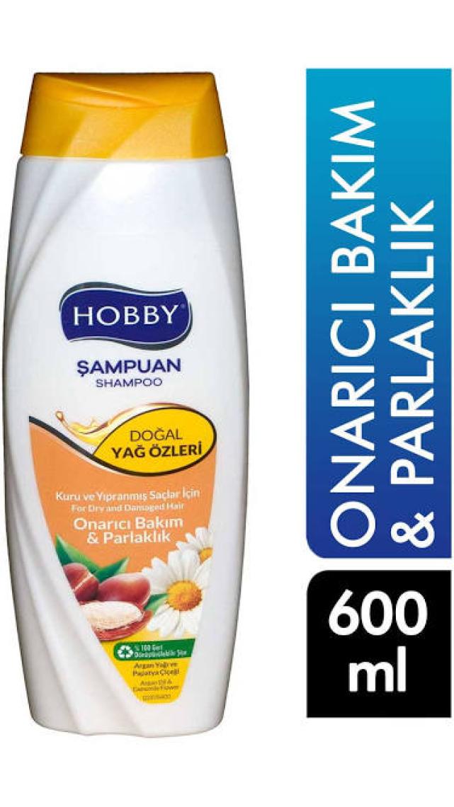 Hobby Şampuan Argan Papatya 600 Ml