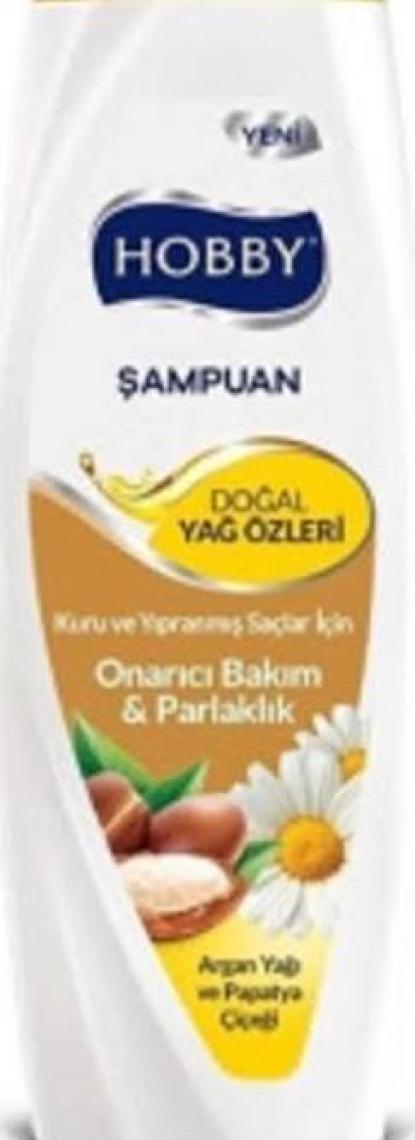Hobby Şampuan Argan Papatya 600 Ml