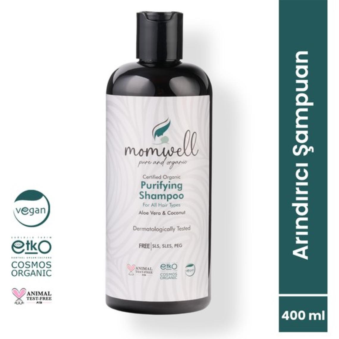 Momwell Organik Arındırıcı Şampuan 400ml