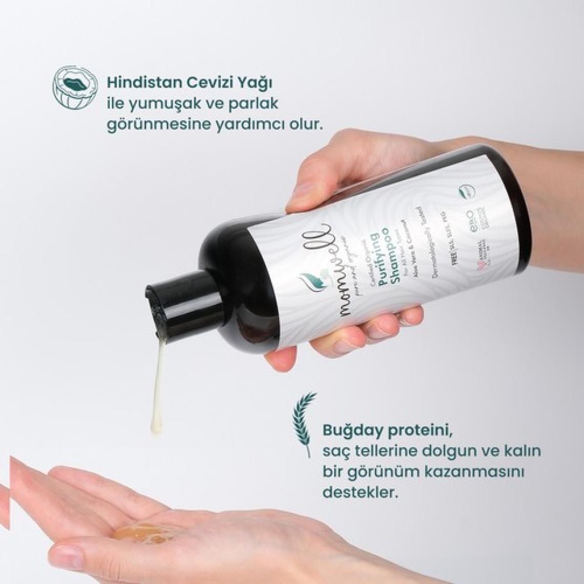 Momwell Organik Arındırıcı Şampuan 400ml