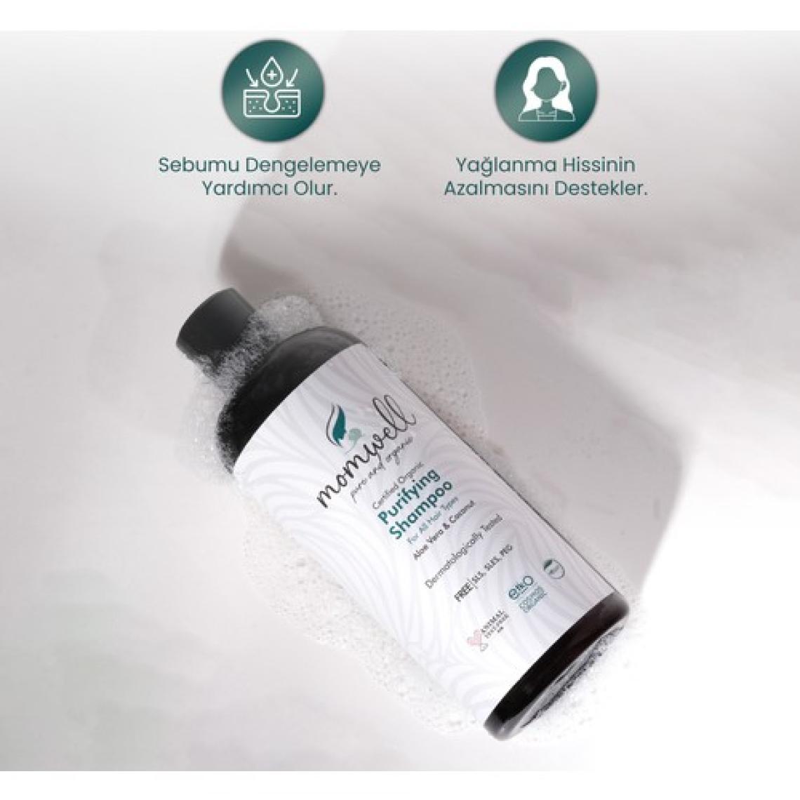 Momwell Organik Arındırıcı Şampuan 400ml