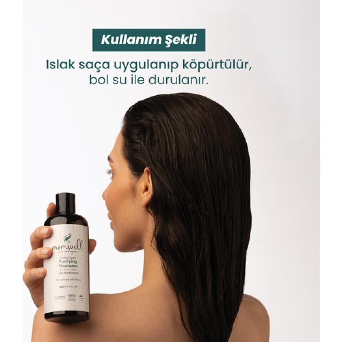 Momwell Organik Arındırıcı Şampuan 400ml