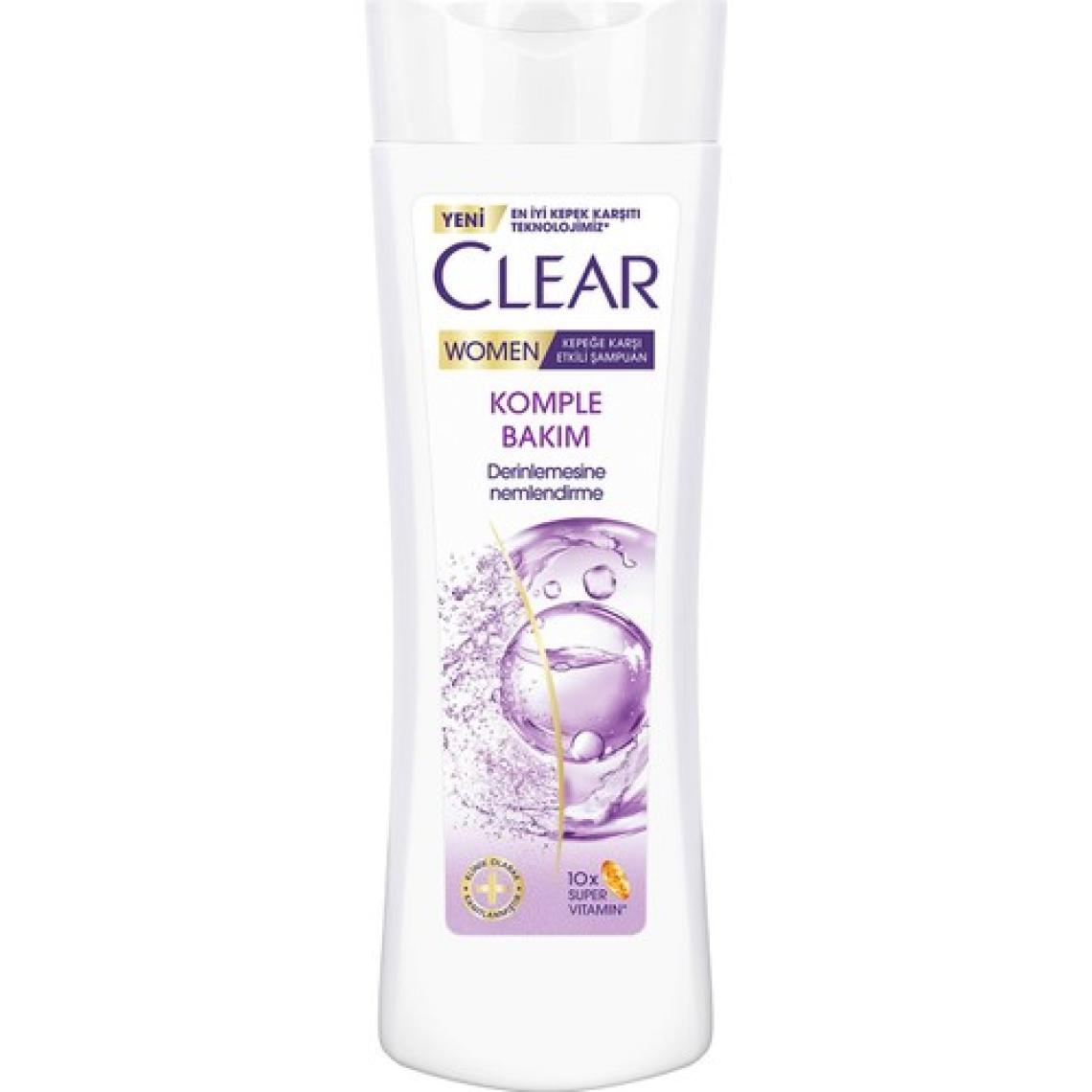 Clear Women Kepeğe Karşı Etkili Şampuan Komple Bakım 350 ml
