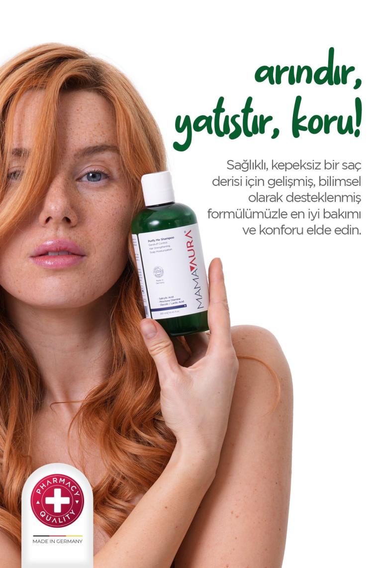 Mamaaura Kepek ve Kaşınma Karşıtı Şampuan - Purify Me Shampoo 250 ml