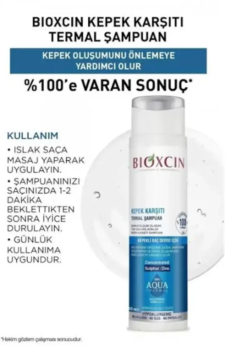 Aquathermal Ds 200 ml 300 ml Kepeğe Karşı Etkili Şampuan Seti - Kepek Karşıtı Önle
