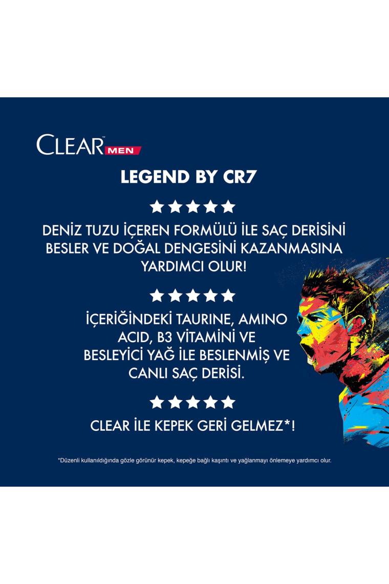 Clear Men Legend by Crtistiano Ronaldo Şampuan 485 ml