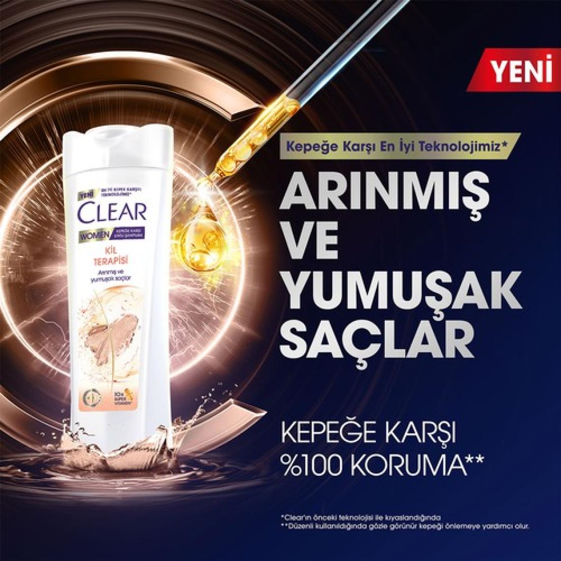 Clear Women Kil Terapisi Kepeğe Karşı Şampuan 350 ml