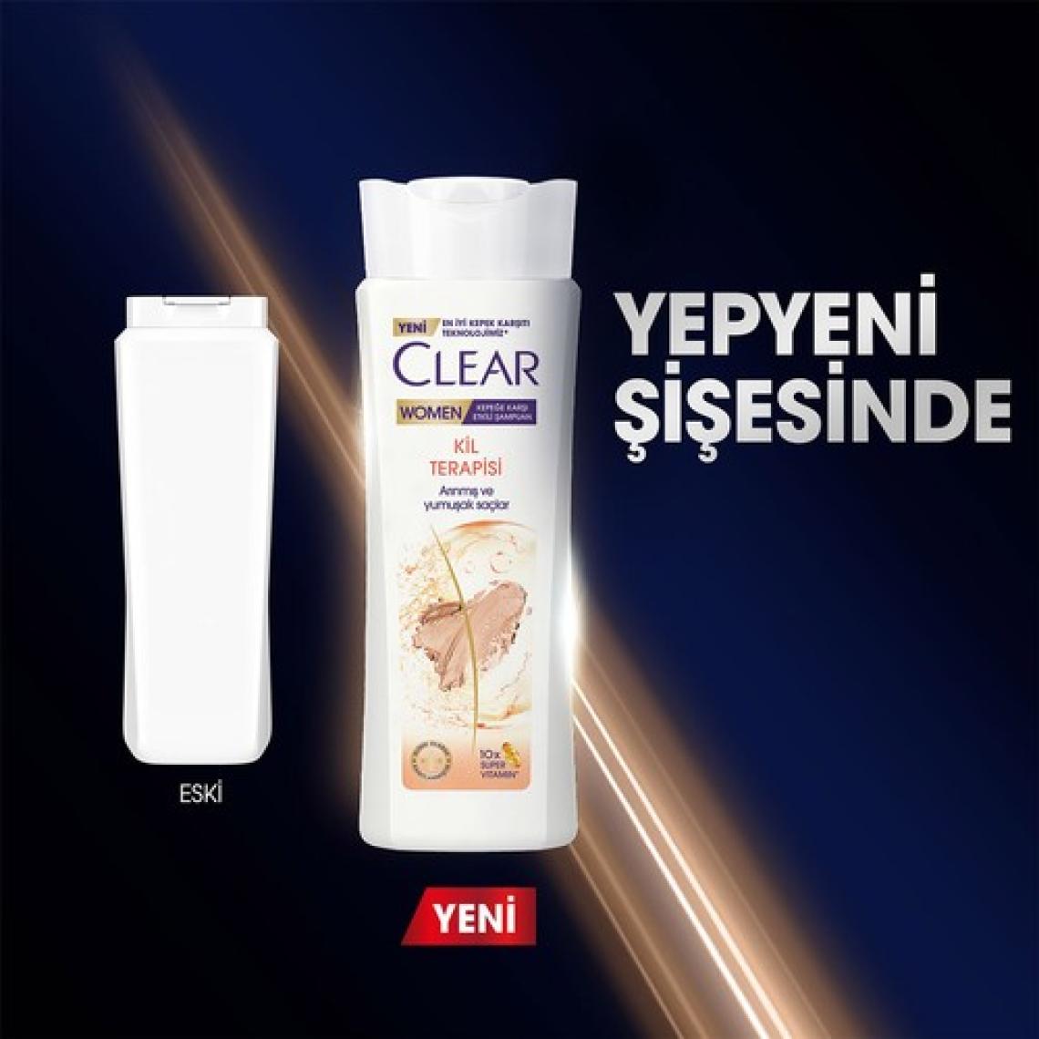 Clear Women Kil Terapisi Kepeğe Karşı Şampuan 350 ml