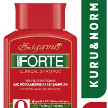 Zigavus Forte Ultra Clinical Kuru Saçlar için Şampuan 300 ml - 3 Al 2 Öde