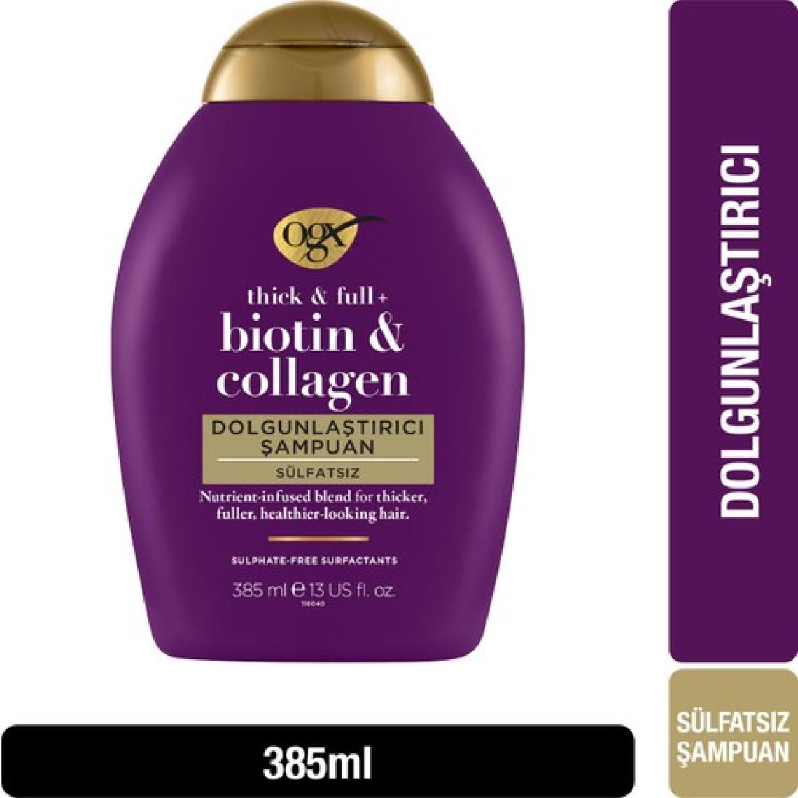 Ogx Dolgunlaştırıcı Biotin & Collagen Şampuan 385 ml