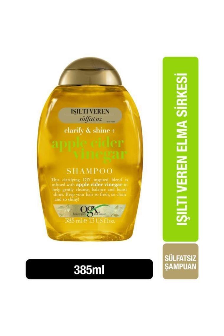 Işıltı Veren Elma Sirkesi Şampuan 385 ml