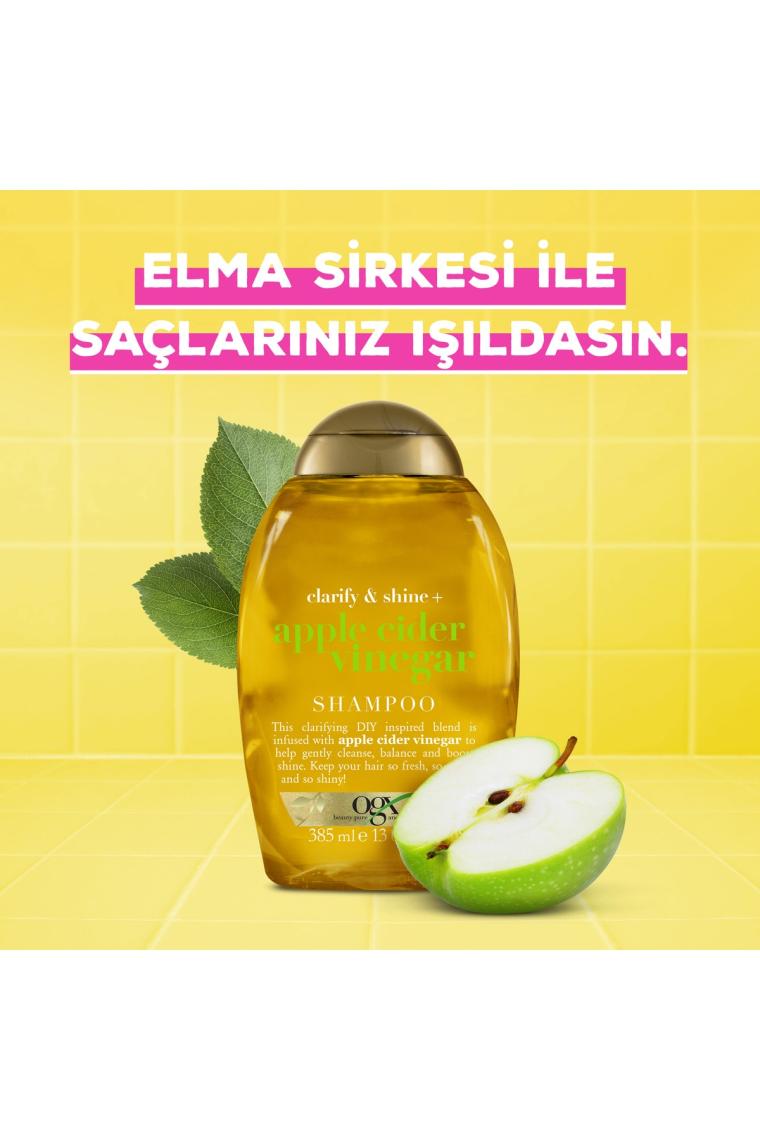 Işıltı Veren Elma Sirkesi Şampuan 385 ml